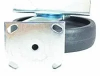 Vestil CST-HHD-8X2GFN-SWB caster wheel shown from an alternate angle