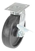 Vestil CST-HHD-8X2GFN-SWB caster wheel shown from an alternate angle