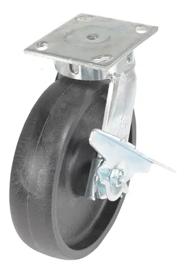 Vestil CST-HHD-8X2GFN-SWB Heavy Duty Glass Filled Nylon Swivel With Brake Caster