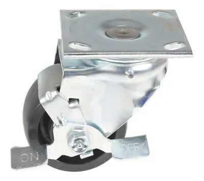 Vestil CST-HLD-4X2GFN-SWB Light Duty Glass Filled Nylon Swivel With Brake Caster 3