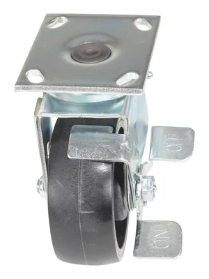 Vestil CST-HLD-5X2GFN-SWB Light Duty Glass Filled Nylon Swivel With Brake Caster 4