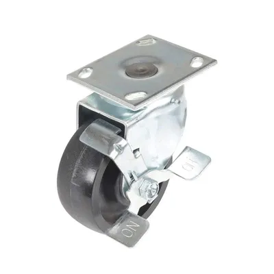 Vestil CST-HLD-5X2GFN-SWB Light Duty Glass Filled Nylon Swivel With Brake Caster
