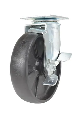 Vestil CST-HLD-8X2GFN-SWB Light Duty Glass Filled Nylon Swivel With Brake Caster
