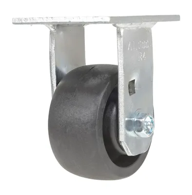 Vestil CST-HLD2-4X2GFN-R caster wheel shown from an alternate angle