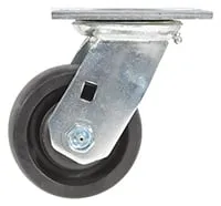 Vestil CST-HLD2-4X2GFN-S caster wheel shown from an alternate angle