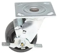 Vestil CST-HLD2-4X2GFN-SWB caster wheel shown from an alternate angle