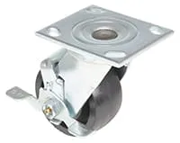 Vestil CST-HLD2-4X2GFN-SWB caster wheel shown from an alternate angle