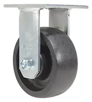 Vestil CST-HLD2-5X2GFN-R caster wheel shown from an alternate angle