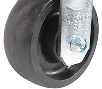 Vestil CST-HLD2-5X2GFN-R caster wheel shown from an alternate angle