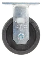 Vestil CST-HLD2-5X2GFN-R caster wheel shown from an alternate angle