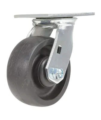 Vestil CST-HLD2-5X2GFN-S caster wheel shown from an alternate angle