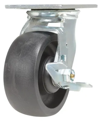 Vestil CST-HLD2-5X2GFN-SWB RollX Glass Filled Nylon Swivel With Brake Caster