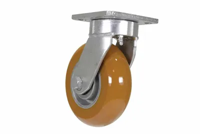 Vestil CST-JKING-6X2UL-S caster wheel shown from an alternate angle