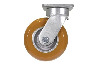 Vestil CST-JKING-6X2UL-S caster wheel shown from an alternate angle