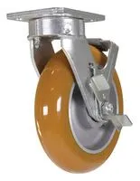 Vestil CST-JKING-6X2UL-SWB caster wheel shown from an alternate angle