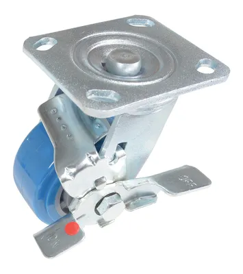 Vestil CST-KB-4X2PUP-SWB caster wheel shown from an alternate angle