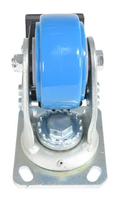 Vestil CST-KB-4X2PUP-SWTB caster wheel shown from an alternate angle