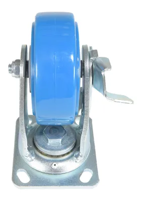 Vestil CST-KB-5X2PUP-SWB Polyurethane Swivel With Brake Caster