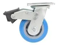Vestil CST-KB-5X2PUP-SWTB caster wheel shown from an alternate angle