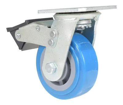 Vestil CST-KB-5X2PUP-SWTB Polyurethane Swivel With Total Brake Caster