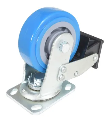 Vestil CST-KB-5X2PUP-SWTB Polyurethane Swivel With Total Brake Caster