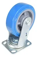 Vestil CST-KB-6X2PUP-S caster wheel shown from an alternate angle