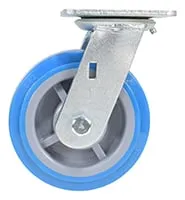 Vestil CST-KB-6X2PUP-S caster wheel shown from an alternate angle