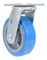 Vestil CST-KB-6X2PUP-S caster wheel shown from an alternate angle