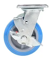Vestil CST-KB-6X2PUP-SWB caster wheel shown from an alternate angle