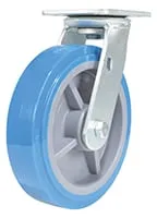 Vestil CST-KB-8X2PUP-S caster wheel shown from an alternate angle
