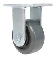 Vestil CST-KSM-4X2MR-R caster wheel shown from an alternate angle