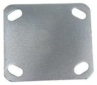 Vestil CST-KSM-4X2MR-R caster wheel shown from an alternate angle