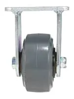 Vestil CST-KSM-4X2MR-R caster wheel shown from an alternate angle