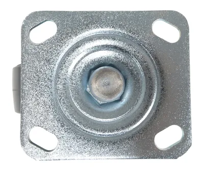 Vestil CST-KSM-4X2MR-S Rubber Swivel Caster