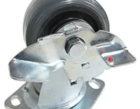 Vestil CST-KSM-4X2MR-SWB caster wheel shown from an alternate angle