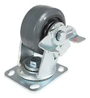 Vestil CST-KSM-4X2MR-SWB caster wheel shown from an alternate angle