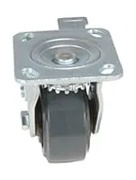 Vestil CST-KSM-4X2MR-SWTB caster wheel shown from an alternate angle