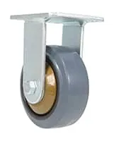 Vestil CST-KSM-5X2MR-R caster wheel shown from an alternate angle