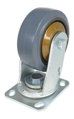 Vestil CST-KSM-5X2MR-S Rubber Swivel Caster