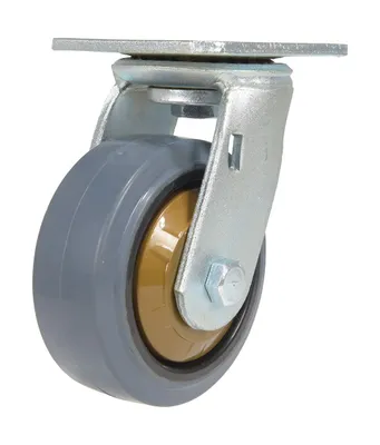 Vestil CST-KSM-5X2MR-S Rubber Swivel Caster