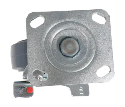 Vestil CST-KSM-5X2MR-SWB Rubber Swivel With Brake Caster