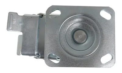 Vestil CST-KSM-5X2MR-SWTB Rubber Swivel With Total Brake Caster