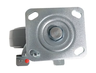 Vestil CST-KSM-6X2MR-SWB caster wheel shown from an alternate angle