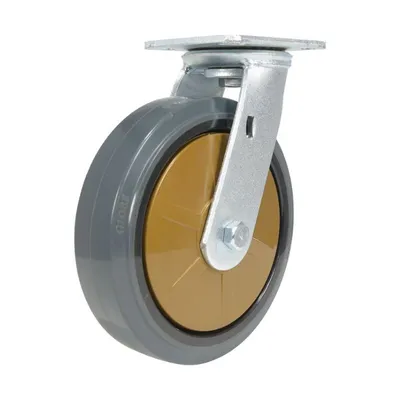 Vestil CST-KSM-8X2MR-S Rubber Swivel Caster