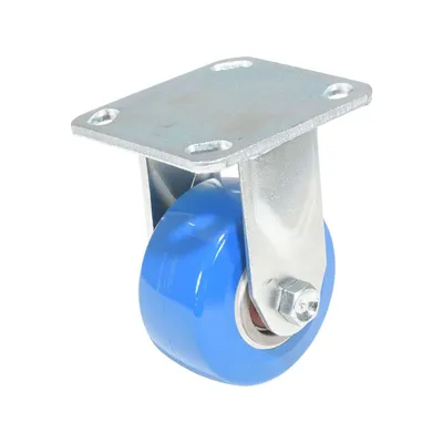 Vestil CST-PB-4X2PUA-R caster wheel shown from an alternate angle
