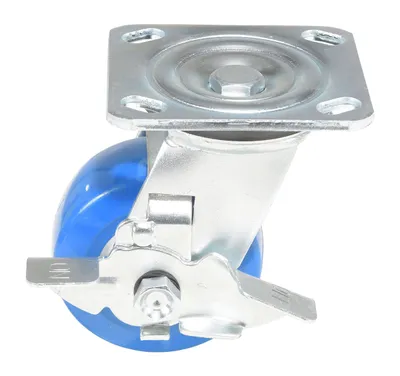 Vestil CST-PB-4X2PUA-SWB caster wheel shown from an alternate angle