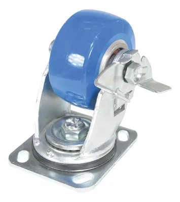 Vestil CST-PB-4X2PUA-SWB caster wheel shown from an alternate angle