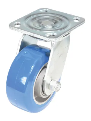 Vestil CST-PB-5X2PUA-S Polyurethane Precision Ball Bearing Swivel Caster