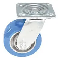 Vestil CST-PB-5X2PUA-S caster wheel shown from an alternate angle