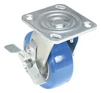Vestil CST-PB-5X2PUA-SWB caster wheel shown from an alternate angle